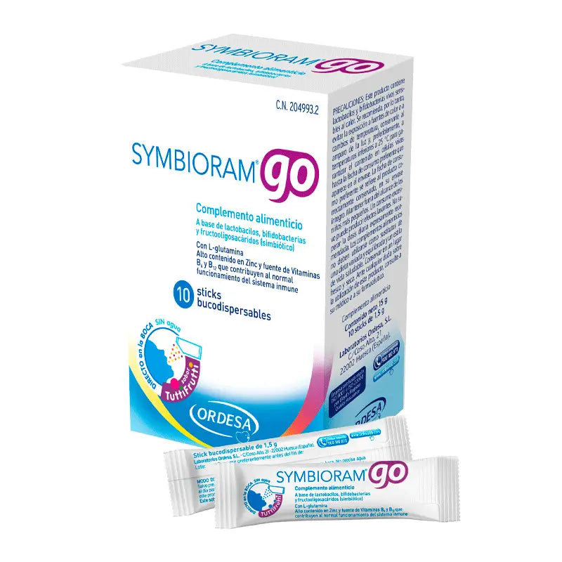 Symbioram Go, 10x1,5g