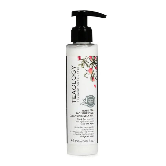 Teaology Rose Tea Moisturizing Cleansing Milk-Oil, 150 ml