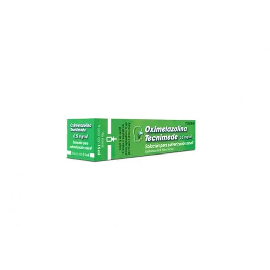 Tecnimede Oximetazolina 0,5 Mg/Ml Solução para pulverização nasal 1 frasco, 15 ml