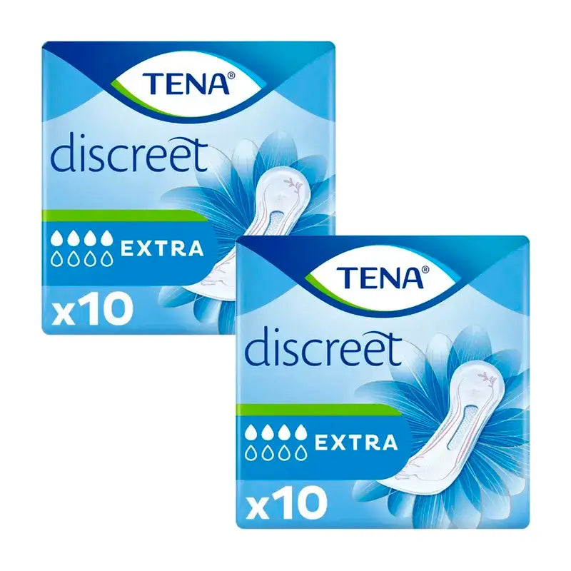 Tena Pack Discreet Extra Id, 2 X 10 unidades