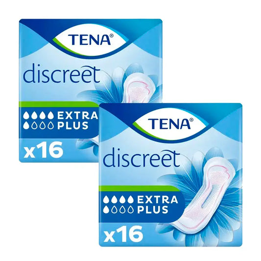 Tena Pack Discreet Extra Plus, 2 x 16 unidades