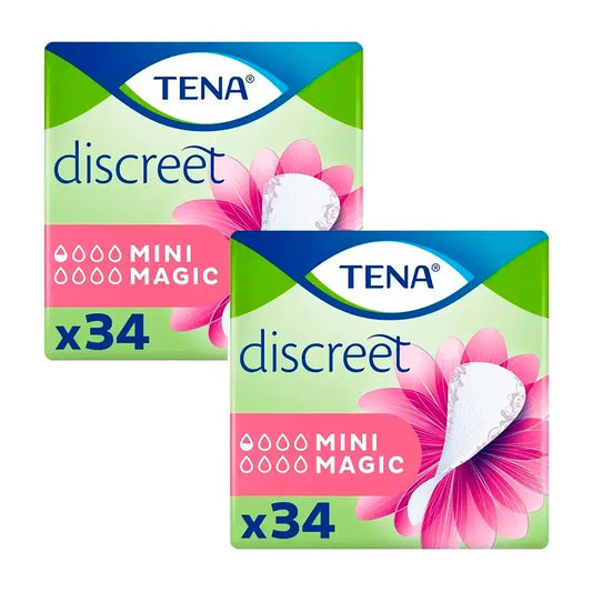 Tena Pack Lady Mini Magic, 2 x 34 unidades