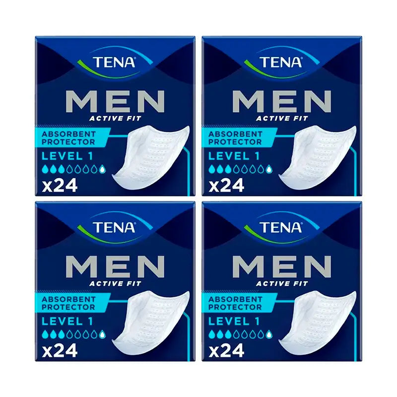 Tena Pack Men Nível 1, 4 x 24 unidades