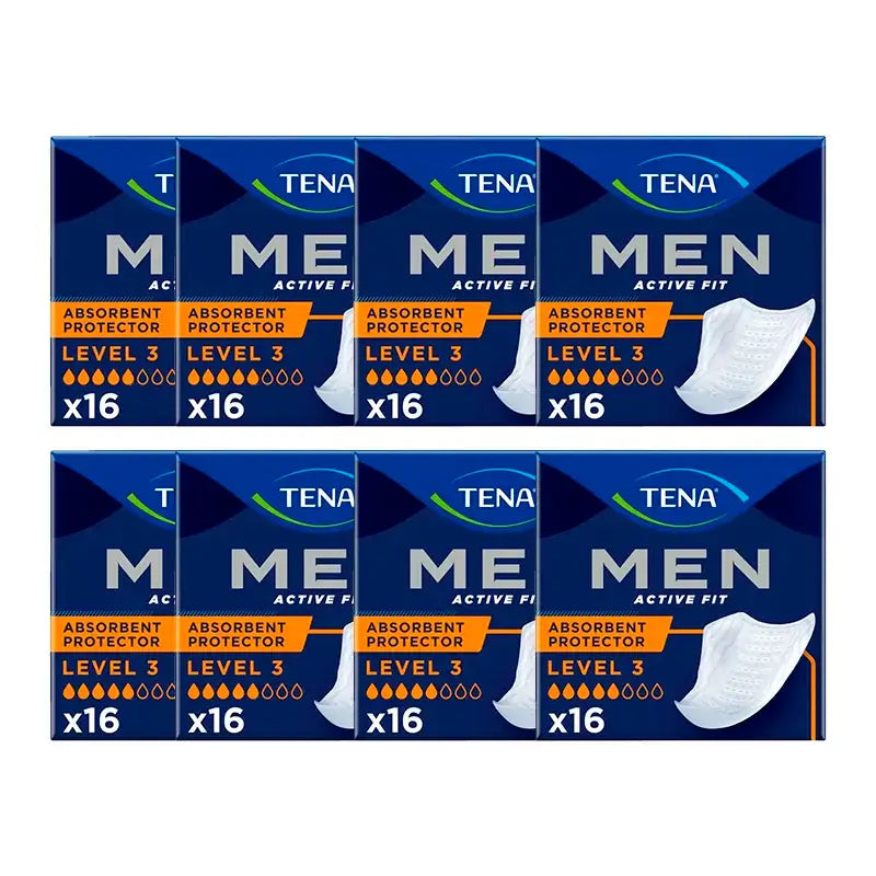 Tena Men Level 3, Pack 8x16 Unidades