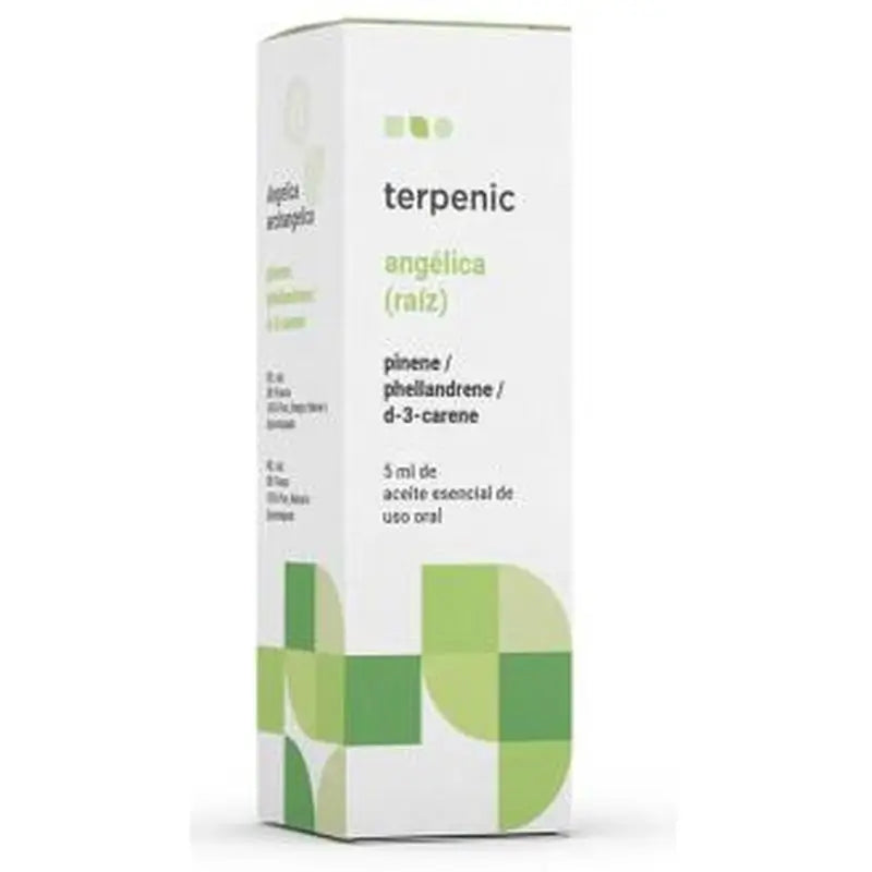 Terpenic Angelica Aceite Esencial Alimentario 5Ml.