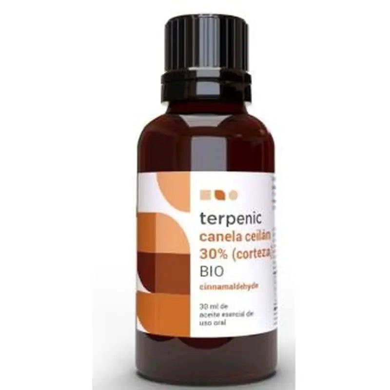 Terpenic Canela Corteza 30% Aceite Esencial Bio 30Ml.