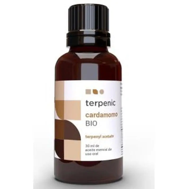 Terpenic Cardamomo Aceite Esencial Bio 30Ml.