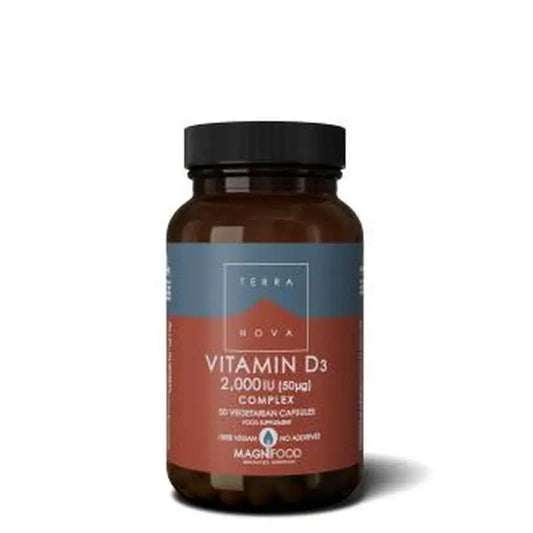 Terranova Vitamina D3 2000Ui 50Vcaps.