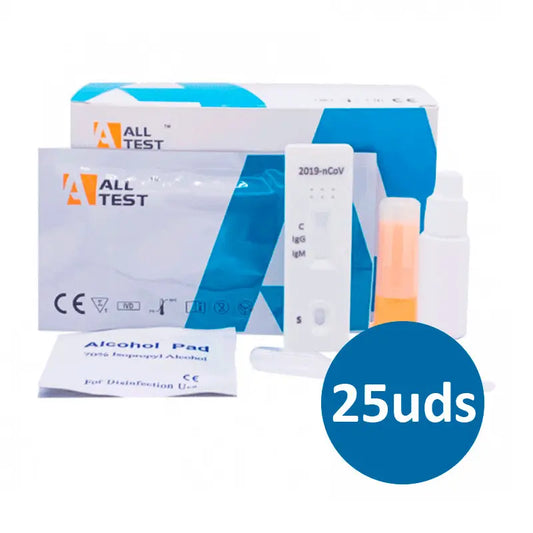 Test Antígenos Covid-19 Nasal - 25 unidades - All Test