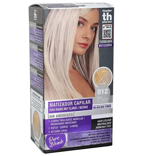 Th Pharma  V Color- Pure Blonde -Kit Tinte Nº 012 Hielo 