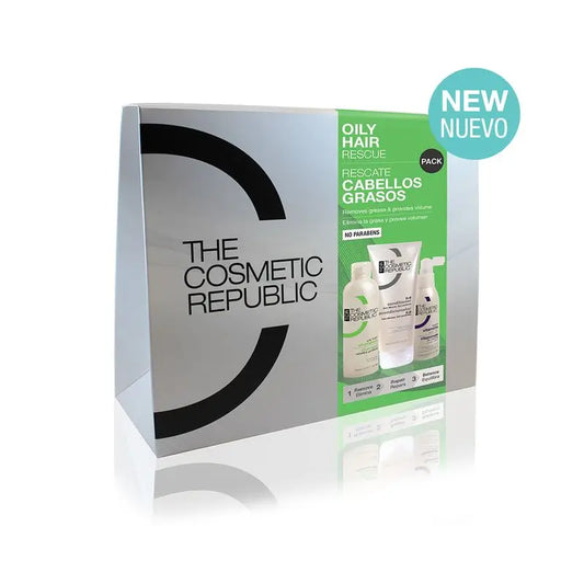 The Cosmetic Republic Pack Rescate Cabellos Grasos