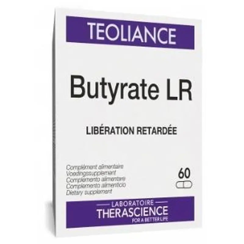 Therascience Teoliance Butirato Lr 60 Cápsulas