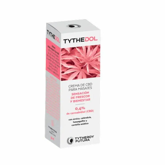 Thythedol Crema de Masaje de CBD, 50 ml