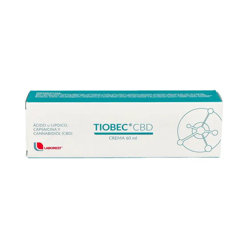 Tiobec Crema CBD, 60 ml