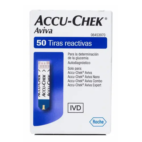 Accu-Chek Aviva Tiras de Glucemia 50 unidades