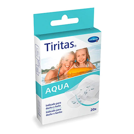 Tiritas Aqua Surtido 3 Tamaños 20 unidades