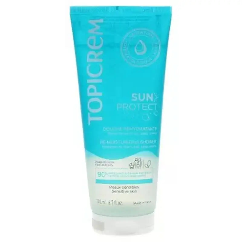 Gel de duche Topicrem Sun Protect, 200 ml