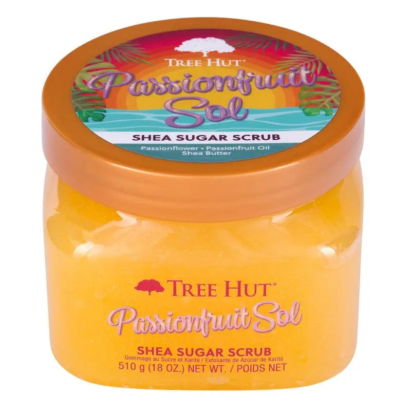 Tree Hut Esfoliante de Açúcar, Sol de Maracujá, 510 g