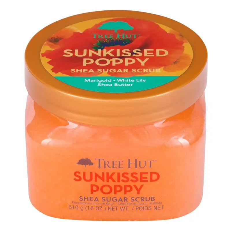 Tree Hut Esfoliante de Açúcar, Papoila Sunkissed, 510 g