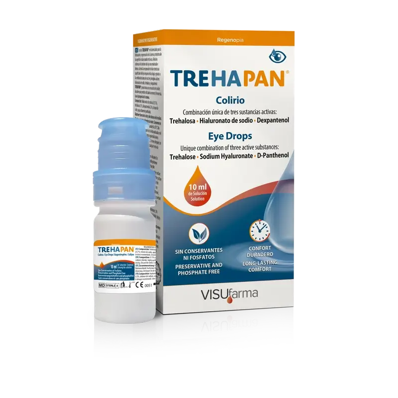 Trehapan Dry Eye Drops, 10 ml