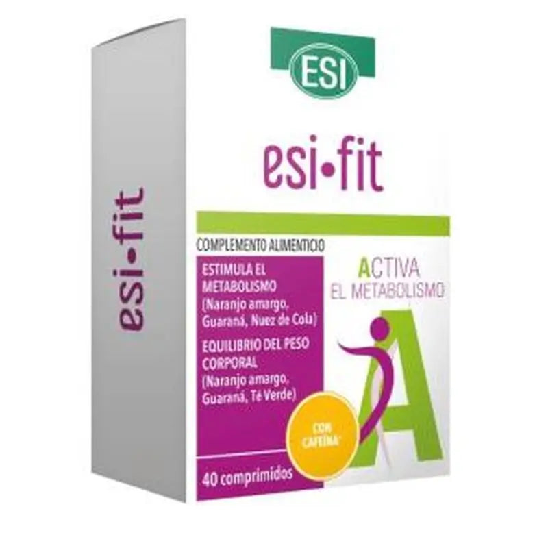 Trepatdiet-Esi Esi Fit Activa Con Cafeina 40Comp. 