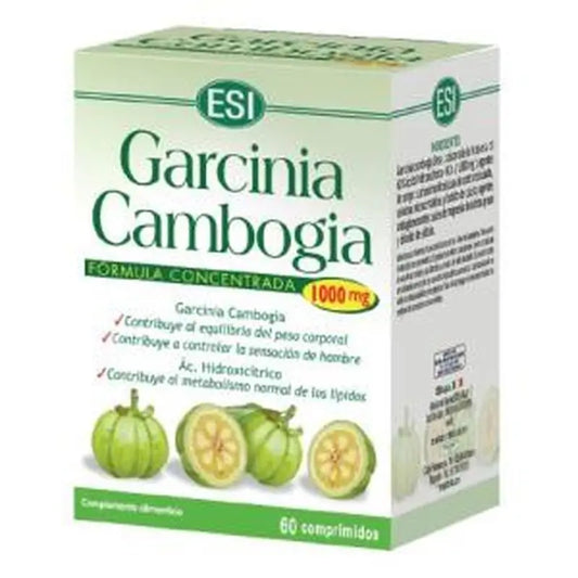 Trepatdiet-Esi Garcinia Cambogia 1000Mg. 60Comp. 