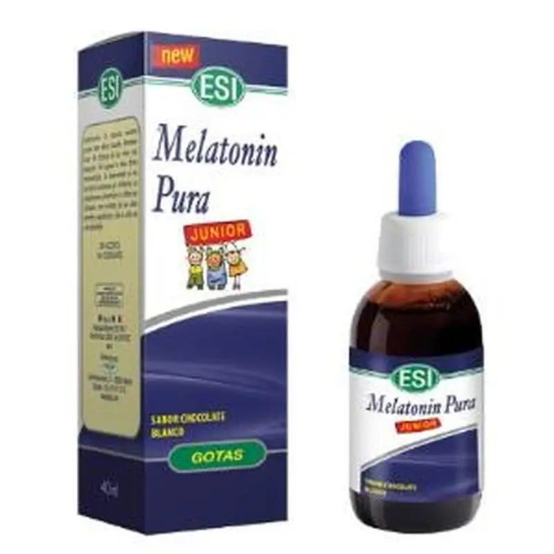 Trepatdiet-Esi Melatonin Junior 1Mg. Sabor Chocolate Blanco 40Ml. 