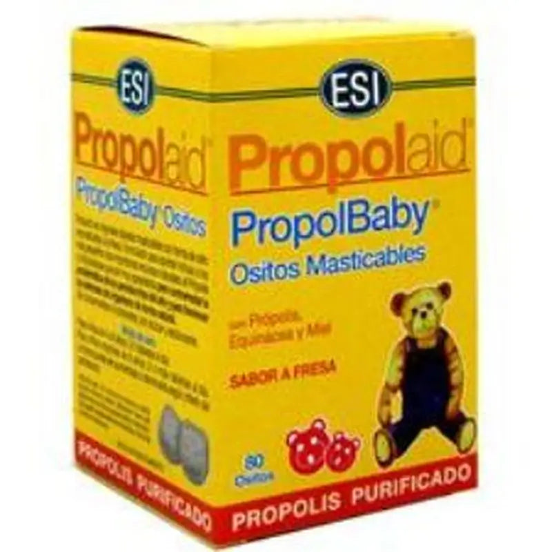 Trepatdiet-Esi Propolaid Propolbaby 80 Osos Masticables 