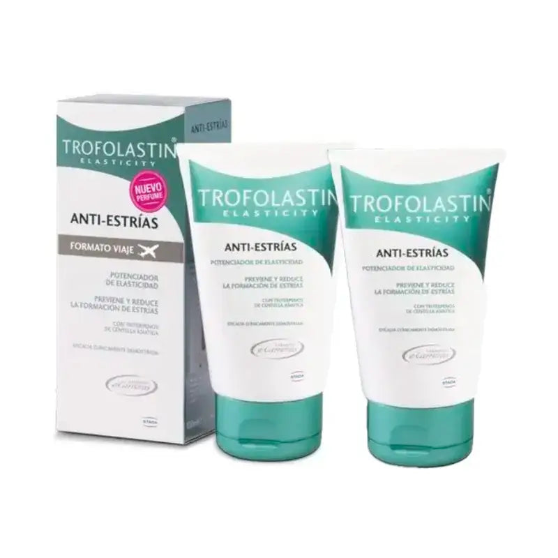 Trofolastin Creme para Estrias , 2 x 100 ml