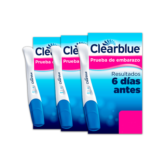 3 embalagens Clearblue Early Pregnancy Test Analogue, 3 testes