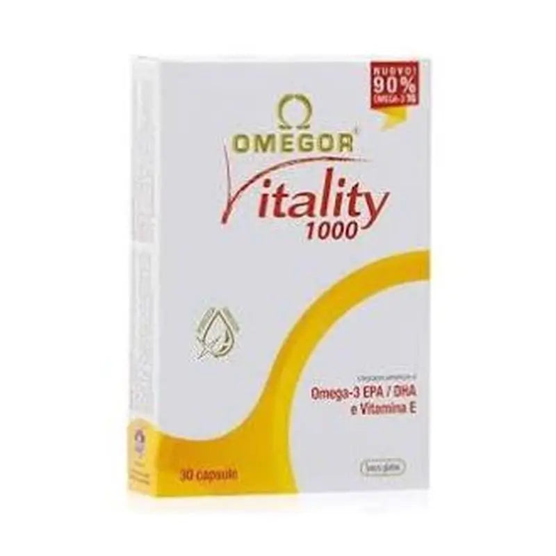 Uga Nutraceuticals Omegor Vitality 1000 30Perlas 