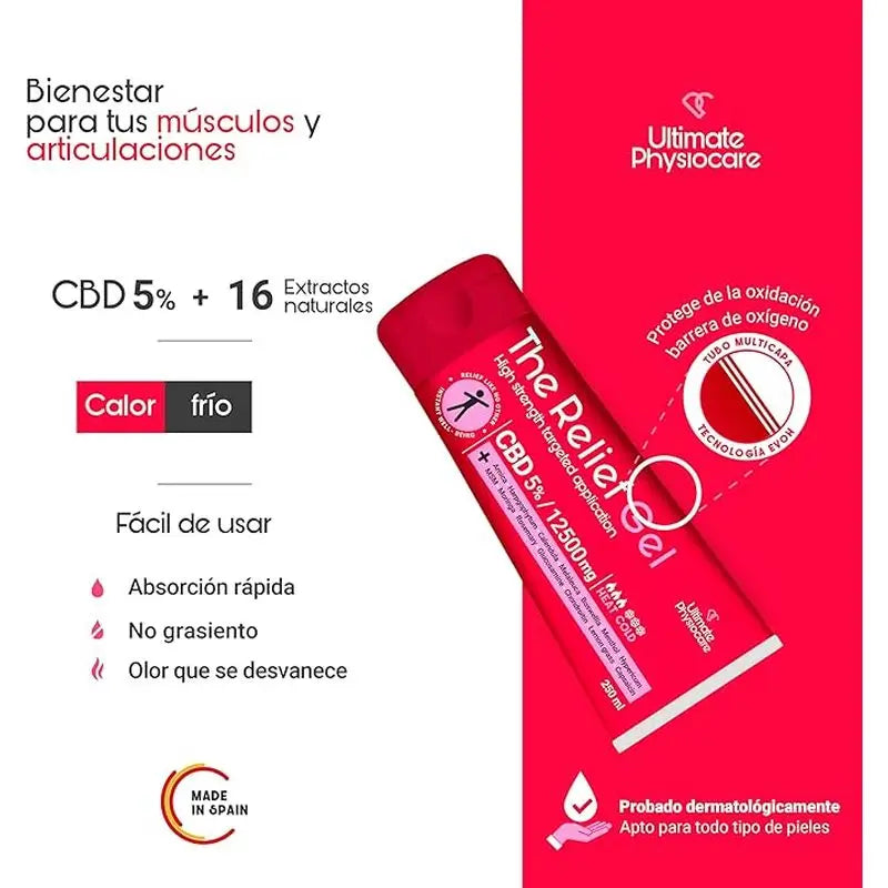 Ultimate Physiocare O Gel de Alívio , 250 ml