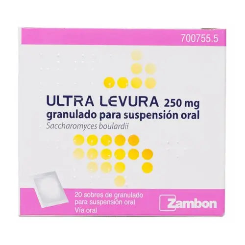 Ultra levura 250 mg 20 Sobres