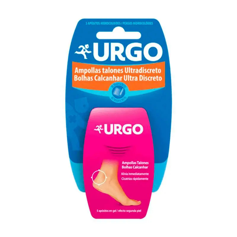 URGO Ampollas Talones Ultradiscreto, 5 Apósitos