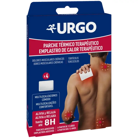 Urgo Therapeutic Heat Patch , 4 unidades