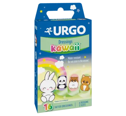 Urgo Kawaii First Aid - 16 pensos, 16 unid.