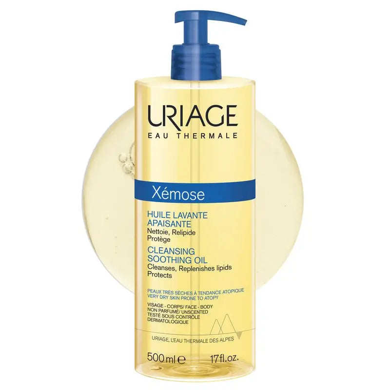 Uriage Xémose Aceite Limpiador Calmante 500 ml