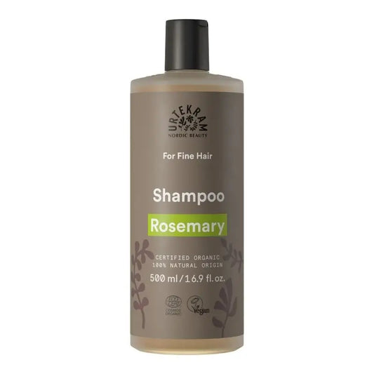 Urtekram Champu Romero Cabello Fino , 500 ml