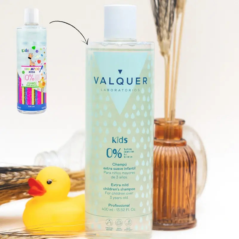 Valquer Hair Care Champô Extra Suave para Crianças, 400 ml