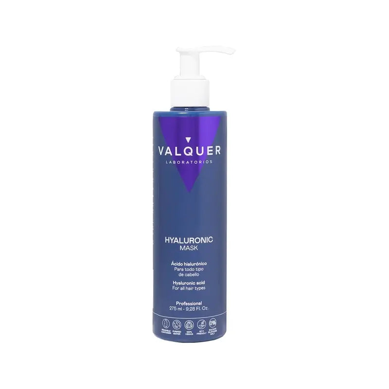 Valquer Hair Care Máscara de Ácido Hialurónico, 275 ml