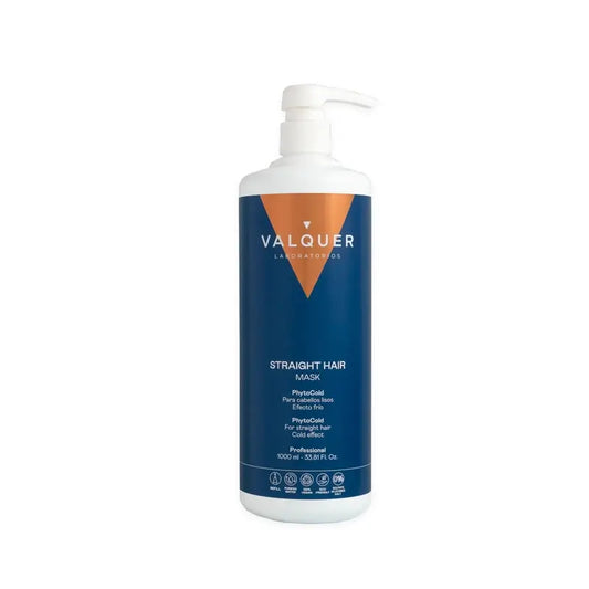 Valquer Hair Care Máscara Capilar Glacial para Cabelos Lisos, 1000 ml