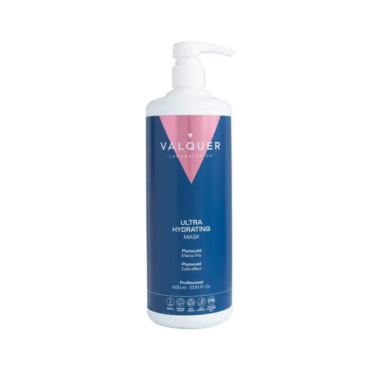 Valquer Hair Care Máscara Capilar Glacial Ultra-Moisturante, 1000 ml