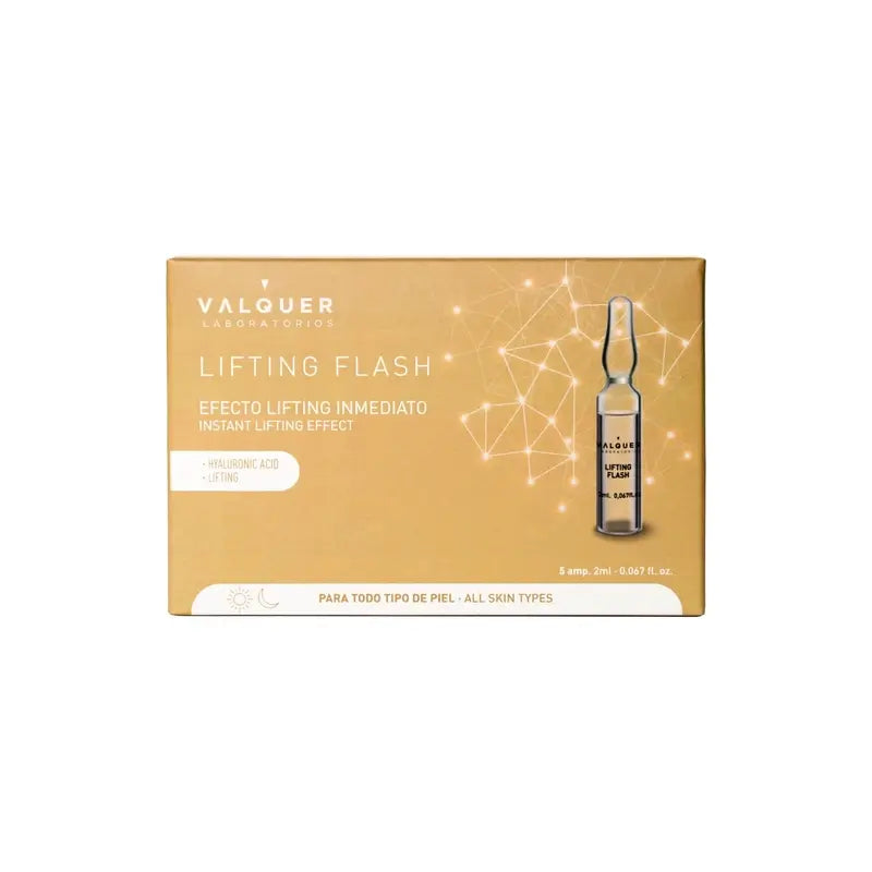 Valquer Skin Care Flash Lifting Ampoule, 5 x 2 ml