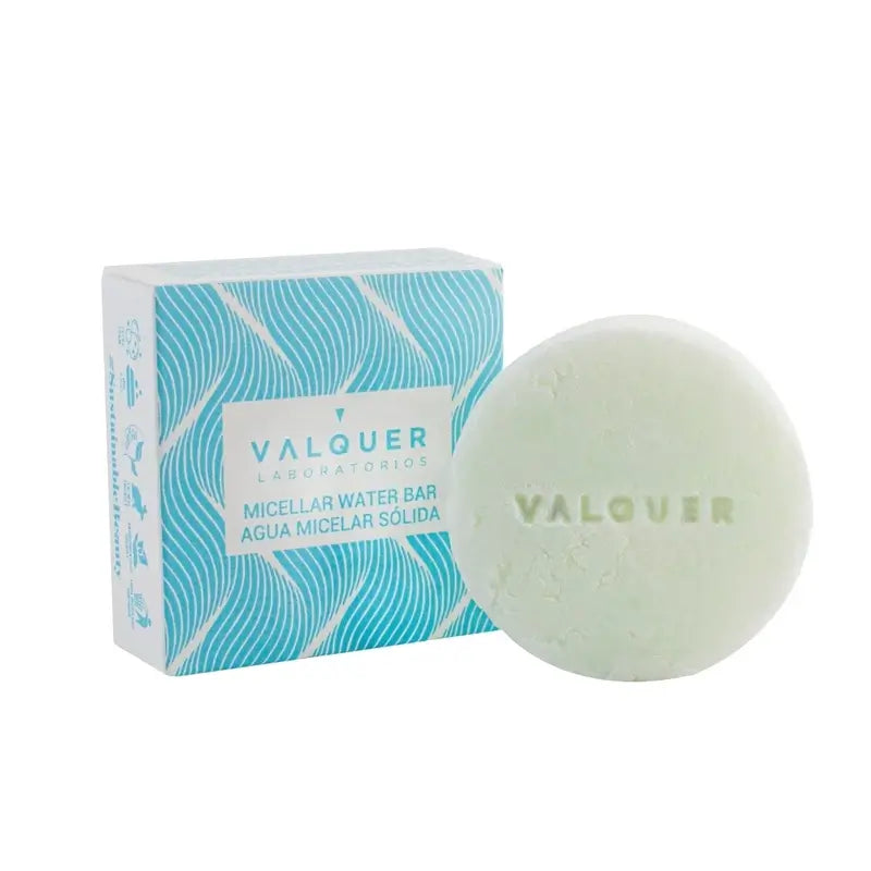 Valquer Skin Care Ice Água Micelar Sólida Para Todos os Tipos de Pele, 50 gr