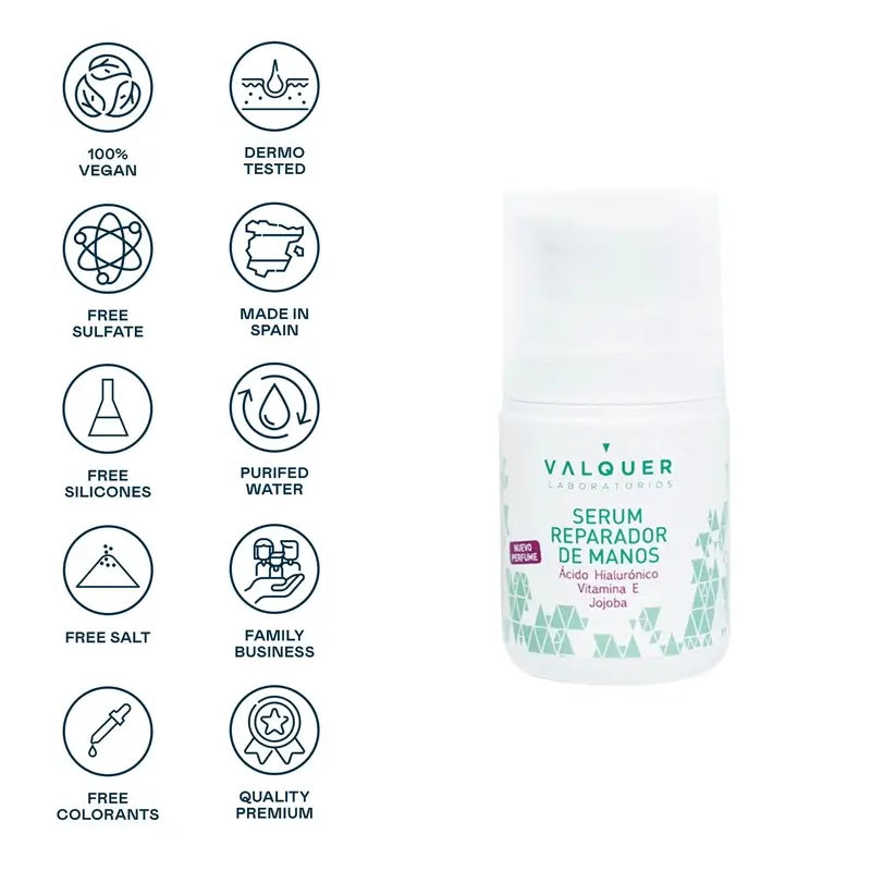 Valquer Skin Care Hand Repair Serum, 50 ml