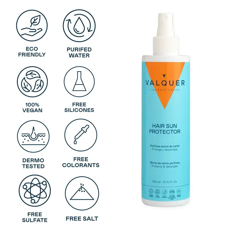 Valquer Sunscreen Protetor solar capilar, 300 ml