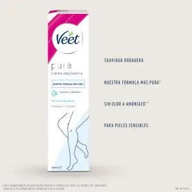 Veet Minima Depilatory Cream Pele Sensível, 200 ml