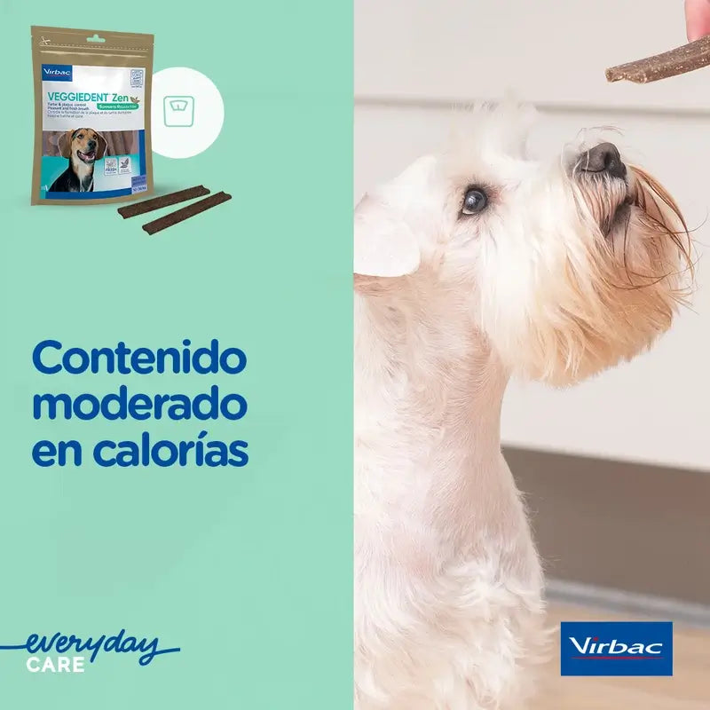 Virbac Veggiedent Zen Xs, snack dentário para cães de raças muito pequenas