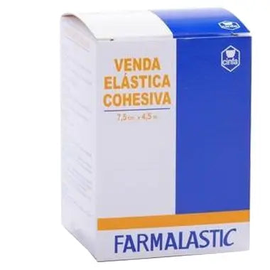 VENDA ELASTICA COHESIVA FARMALASTIC BLANCA 4,5 M