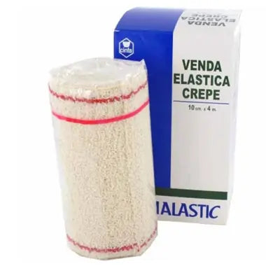 VENDA ELASTICA CREPE FARMALASTIC 4 M X 10 CM